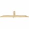 Ekena Millwork Eugene Rough Sawn Timber Gable Bracket, Douglas Fir, 60"W x 17"H x 2"D x 4"F, 7/12 Pitch GBW060X17X0204EUG00RDF - alternate 5